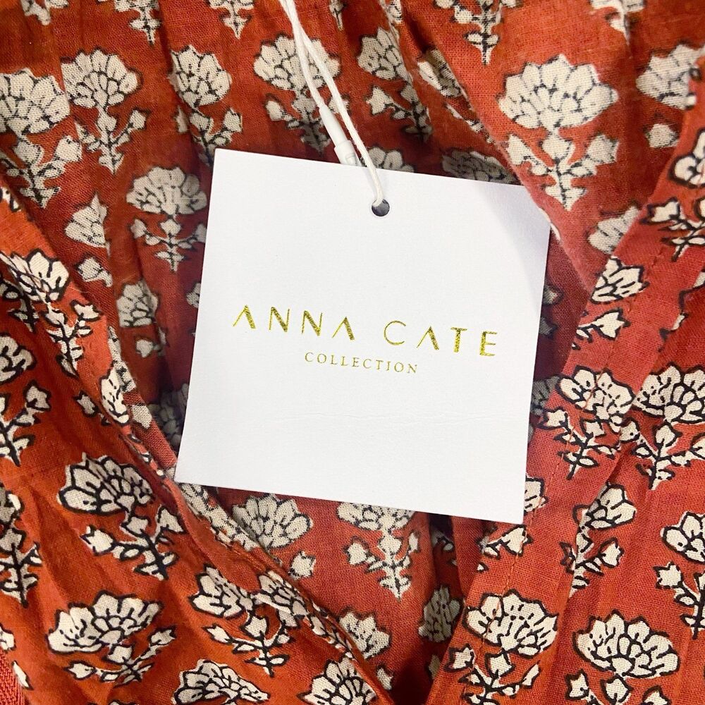 Anna Cate Honey on Miami Isabella Dress Red/Geko Women’s Size Small - Picture 4 of 12